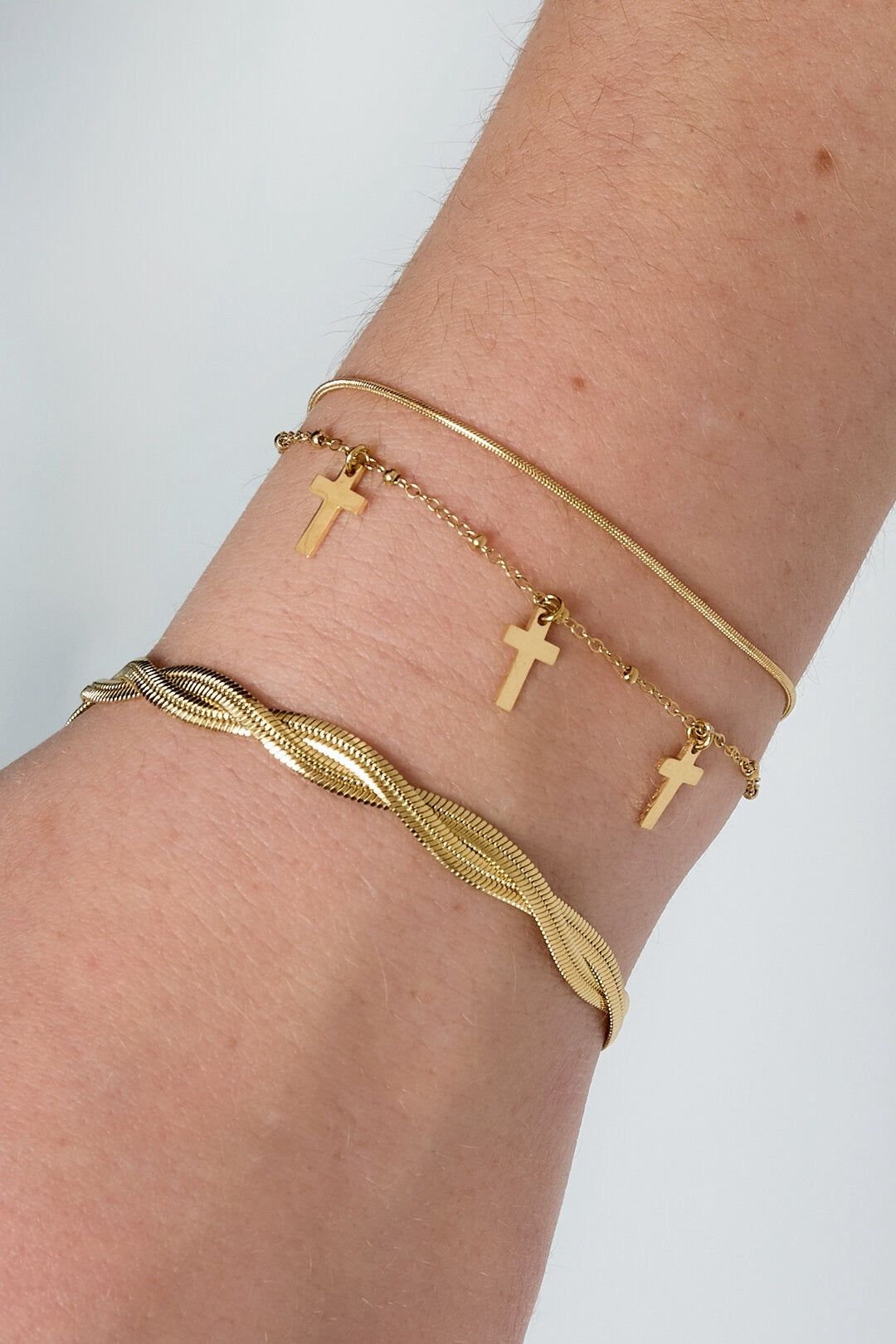 Cross bracelet