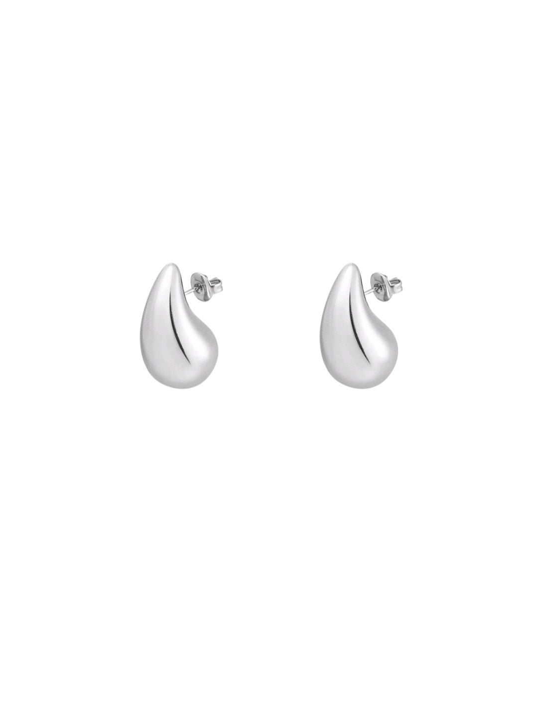 Drop earrings silver