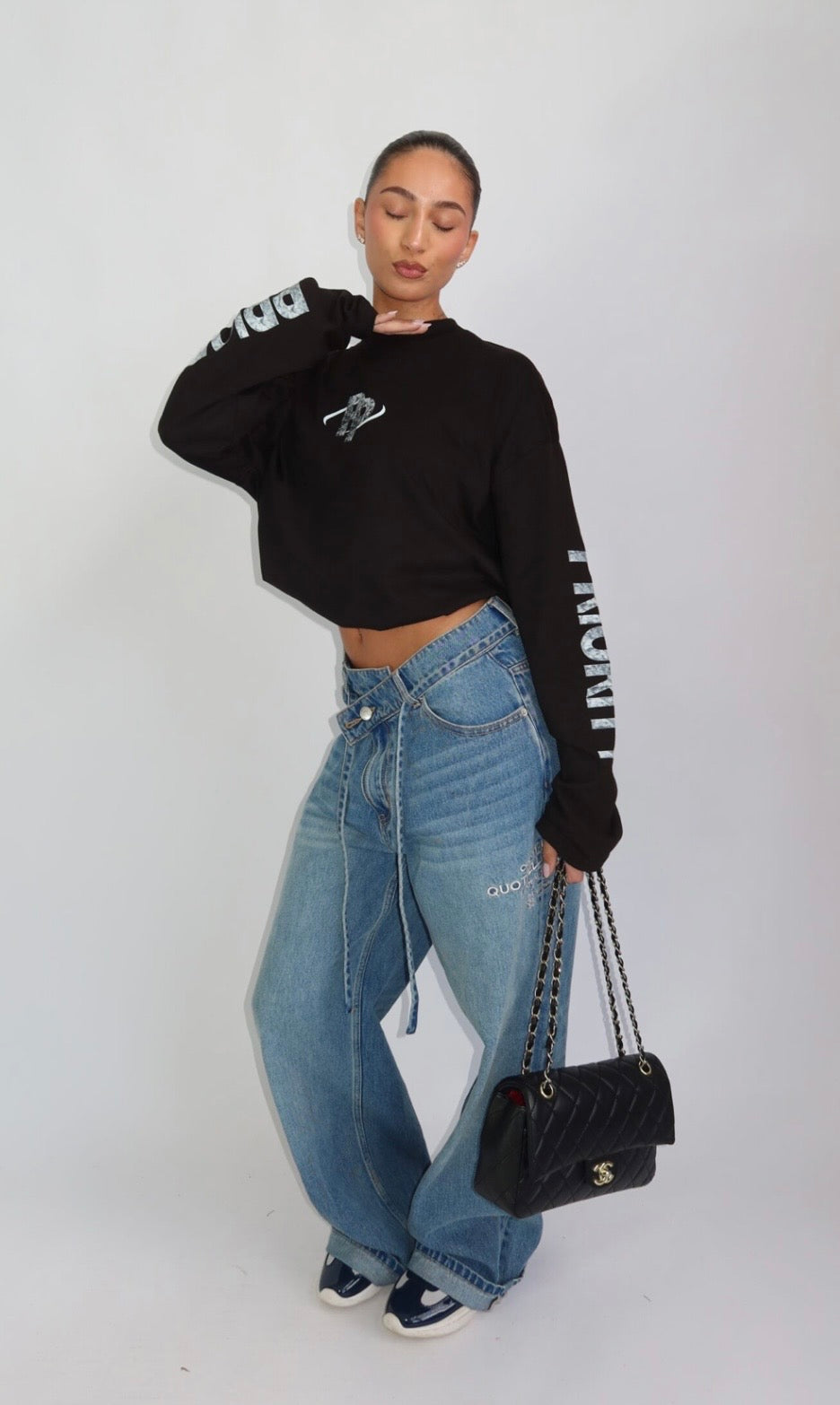 Longsleeve with printer sleeves