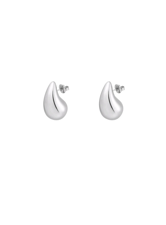 Drop earrings silver