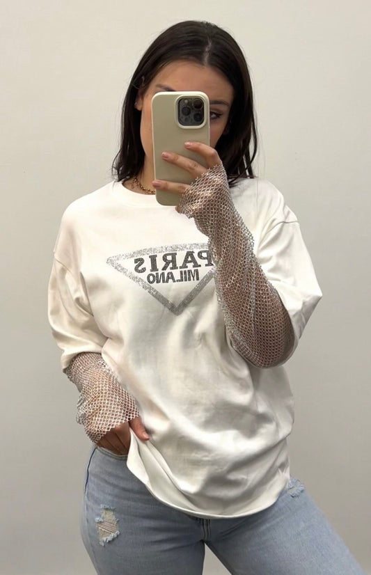 Paris T-Shirt White